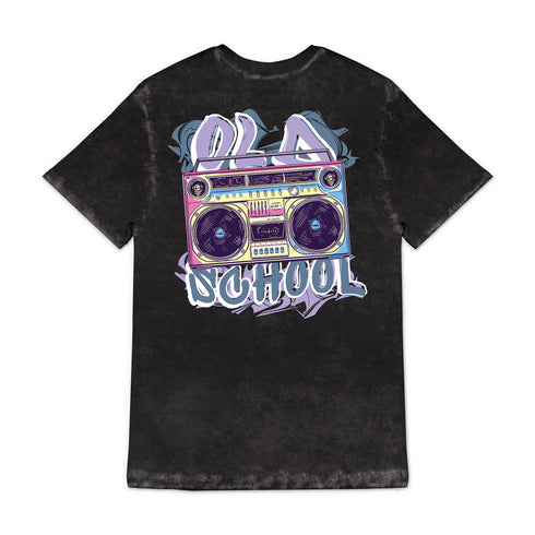 black acid washed